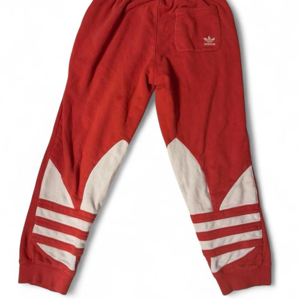 Adidas Men's Red and Orange Joggers-tracksuits